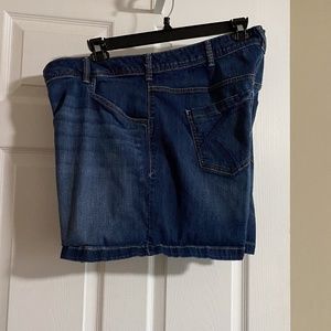 Lane Bryant Blue Jean Shorts
